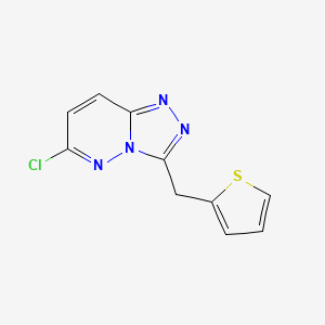 6-Chloro-3-(2-thienylmethyl)[1,2,4]triazolo[4,3-b]pyridazine