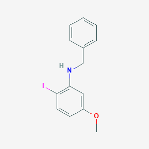 molecular formula C14H14INO B14173242 N-Benzyl-2-iodo-5-methoxyaniline CAS No. 922142-49-2