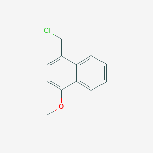 molecular formula C12H11ClO B1417330 1-(chloromethyl)-4-methoxynaphthalene CAS No. 72771-24-5
