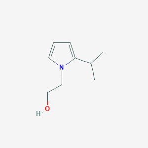molecular formula C9H15NO B141735 2-(2-Isopropyl-1H-pyrrol-1-yl)ethanol CAS No. 133527-28-3