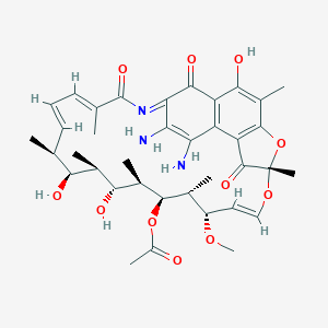 molecular formula C₃₇H₄₇N₃O₁₁ B141737 Unii-NK7M8T0JI2 CAS No. 62041-01-4