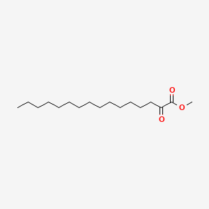 molecular formula C17H32O3 B14173729 Methyl 2-oxohexadecanoate CAS No. 55836-30-1