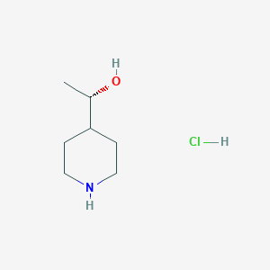 (S)-1-(Piperidin-4-yl)ethan-1-ol HCl
