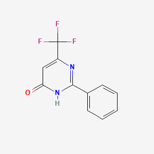 4-Hydroxy-2-phenyl-6-(trifluoromethyl)pyrimidine