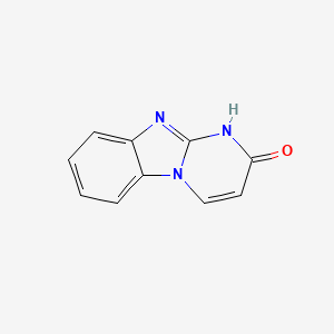 molecular formula C10H7N3O B1417404 Pyrimido[1,2-a]benzimidazol-2(1H)-one CAS No. 24811-78-7