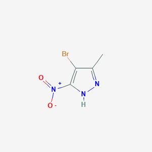 molecular formula C4H4BrN3O2 B1417408 4-bromo-5-methyl-3-nitro-1H-pyrazole CAS No. 70951-96-1