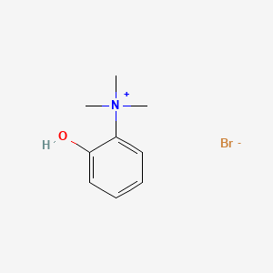molecular formula C9H14BrNO B14174205 (2-Hydroxyphenyl)trimethylammonium bromide CAS No. 64051-04-3