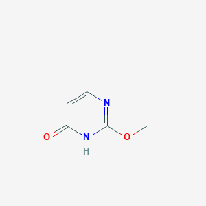 molecular formula C6H8N2O2 B1417434 2-Methoxy-6-methylpyrimidin-4(1H)-one CAS No. 55996-28-6