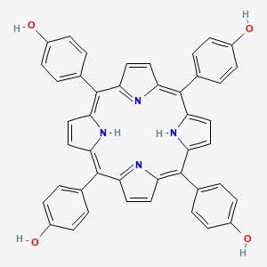 molecular formula C44H30N4O4 B1417435 5,10,15,20-四(4-羟基苯基)-21H,23H-卟啉 CAS No. 51094-17-8