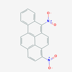 molecular formula C20H10N2O4 B141744 3,6-Dinitrobenzo(a)pyrene CAS No. 128714-76-1