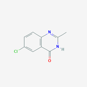 molecular formula C9H7ClN2O B1417440 6-氯-2-甲基喹唑啉-4(3H)-酮 CAS No. 7142-09-8