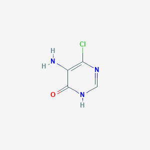 molecular formula C4H4ClN3O B1417464 5-Amino-6-chloro-pyrimidin-4-ol CAS No. 3137-60-8