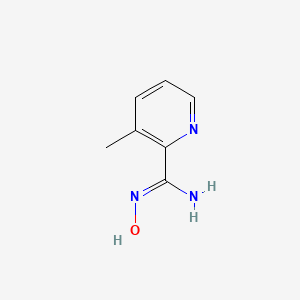 molecular formula C7H9N3O B1417466 3-Methylpyridine-2-amidoxime CAS No. 690632-33-8