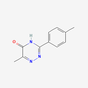 6-Methyl-3-(4-methylphenyl)-1,2,4-triazin-5-ol