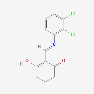 molecular formula C13H11Cl2NO2 B1417480 2-[(2,3-Dichloroanilino)methylene]-1,3-cyclohexanedione CAS No. 341968-24-9