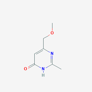 4-Hydroxy-6-methoxymethyl-2-methylpyrimidine