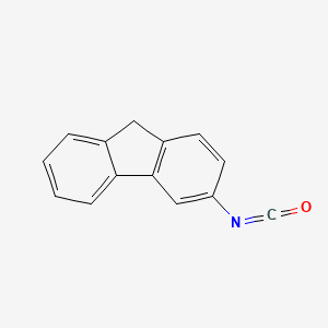 molecular formula C14H9NO B14174857 3-Isocyanato-9H-fluorene CAS No. 923030-47-1