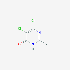 molecular formula C5H4Cl2N2O B1417498 5,6-Dichloro-2-methyl-4-pyrimidinol CAS No. 32265-50-2