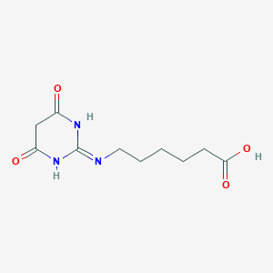 6-(4,6-Dioxo-1,4,5,6-tetrahydro-pyrimidin-2-ylamino)-hexanoic acid