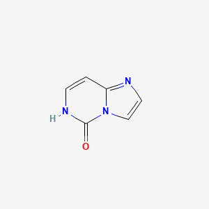 molecular formula C6H5N3O B1417534 imidazo[1,2-c]pyrimidin-5(6H)-one CAS No. 55662-66-3