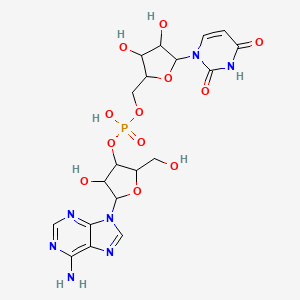 molecular formula C19H24N7O12P B14175441 Adenylyl-(3'-5')-uridine CAS No. 3051-84-1