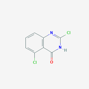 molecular formula C8H4Cl2N2O B1417563 2,5-二氯喹唑啉-4-醇 CAS No. 1107694-73-4