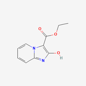 molecular formula C10H10N2O3 B1417571 2-羟基咪唑并[1,2-a]吡啶-3-甲酸乙酯 CAS No. 27124-44-3