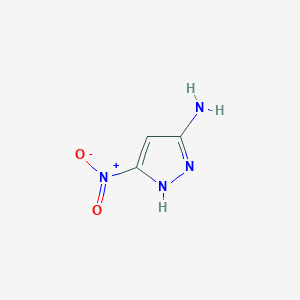 molecular formula C3H4N4O2 B1417578 5-Nitro-1H-pyrazol-3-amine CAS No. 1030139-28-6