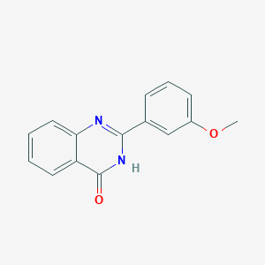 molecular formula C15H12N2O2 B1417610 2-(3-甲氧基苯基)喹唑啉-4(3H)-酮 CAS No. 56071-04-6