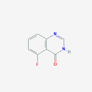 molecular formula C8H5FN2O B1417613 5-氟-4-羟基喹唑啉 CAS No. 436-72-6