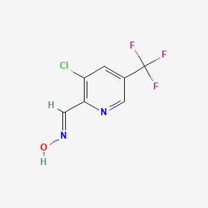 3-Chloro-5-(trifluoromethyl)pyridine-2-carbaldehyde oxime