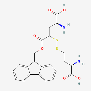 molecular formula C23H26N2O6S2 B1417633 Fmoc-L-homocystine CAS No. 181370-86-5