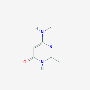 2-Methyl-6-(methylamino)-4-pyrimidinol