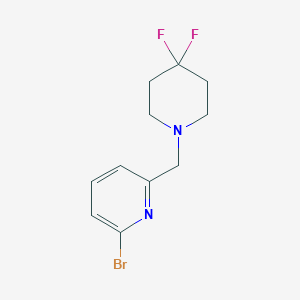 2-Bromo-6-(4,4-difluoropiperidin-1-ylmethyl)-pyridine