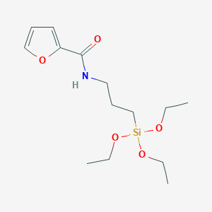 molecular formula C14H25NO5Si B14176438 N-[3-(Triethoxysilyl)propyl]furan-2-carboxamide CAS No. 922509-64-6