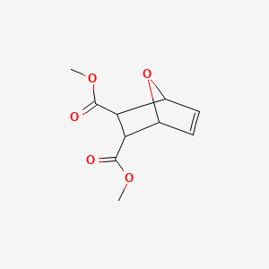 molecular formula C10H12O5 B14176512 Dimethyl 7-oxabicyclo[2.2.1]hept-5-ene-2,3-dicarboxylate CAS No. 51372-64-6