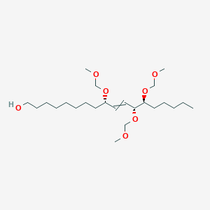 molecular formula C24H48O7 B14176533 (9S,12R,13S)-9,12,13-tris(methoxymethoxy)octadec-10-en-1-ol CAS No. 923013-22-3