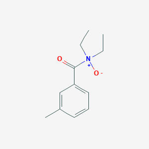 molecular formula C12H17NO2 B14176540 N-Ethyl-N-(3-methylbenzoyl)ethanamine N-oxide CAS No. 856684-50-9