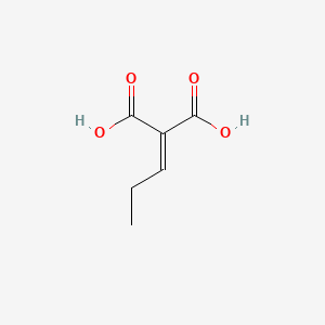 molecular formula C6H8O4 B14176595 Propylidenepropanedioic acid CAS No. 4475-19-8