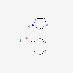 molecular formula C9H8N2O B1417674 2-(1H-Imidazol-2-yl)phenol CAS No. 52755-90-5