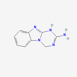 3,4-Dihydro-1,3,5-triazino[1,2-a]benzimidazol-2-amine