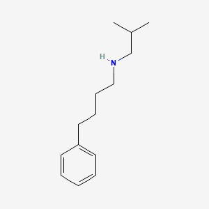 molecular formula C14H23N B14176764 N-(2-Methylpropyl)-4-phenylbutan-1-amine CAS No. 919995-80-5