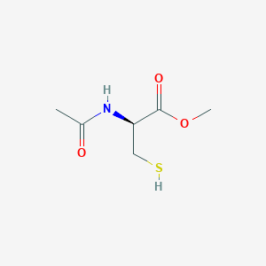 molecular formula C6H11NO3S B14176829 N-Acetyl-D-cysteine methyl ester CAS No. 640768-57-6