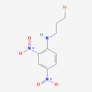 molecular formula C9H10BrN3O4 B14176879 N-(3-Bromopropyl)-2,4-dinitroaniline CAS No. 918968-48-6