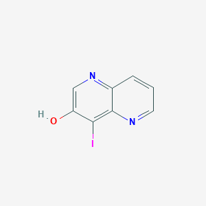 molecular formula C8H5IN2O B1417690 4-Iodo-1,5-naphthyridin-3-ol CAS No. 1246088-57-2