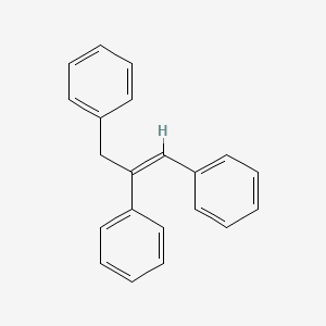 molecular formula C21H18 B14176965 [(Z)-1,3-diphenylprop-1-en-2-yl]benzene CAS No. 24423-97-0
