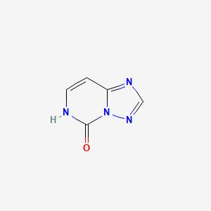molecular formula C5H4N4O B1417698 6H-[1,2,4]Triazolo[1,5-c]pyrimidin-5-one CAS No. 76044-31-0