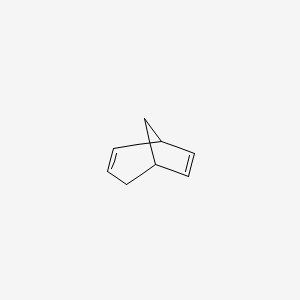 molecular formula C8H10 B14177032 Bicyclo[3.2.1]octa-2,6-diene CAS No. 4096-95-1