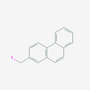 molecular formula C15H11I B14177068 Phenanthrene, 2-(iodomethyl)- CAS No. 850080-43-2