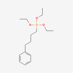 molecular formula C16H28O3Si B14177145 Triethoxy(4-phenylbutyl)silane CAS No. 928842-14-2